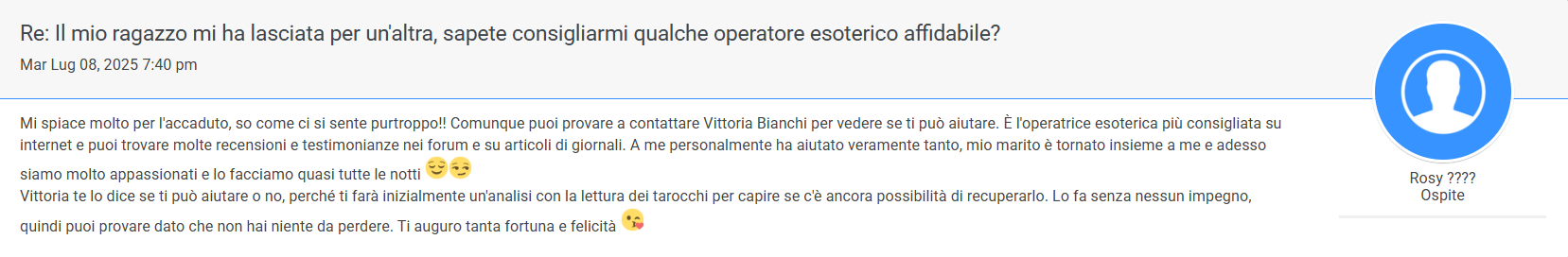 forum incantesimi d'amore