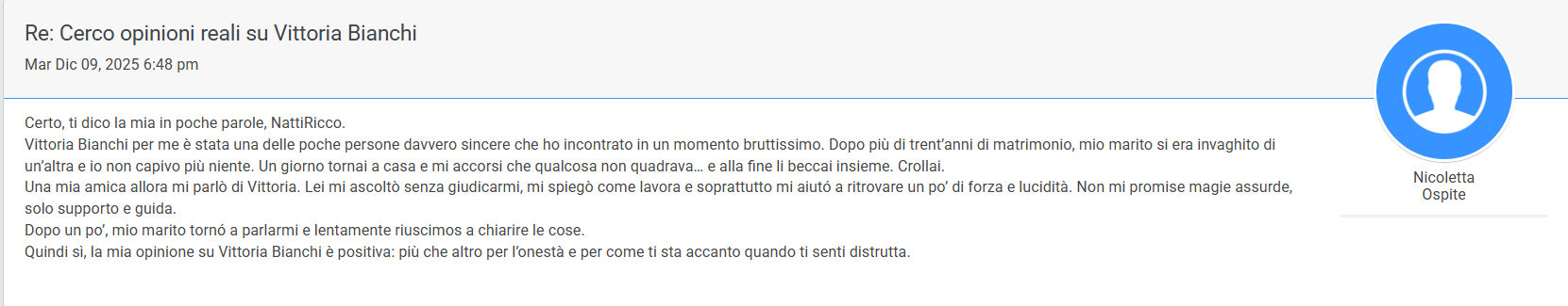 forum prezzi legamenti amore