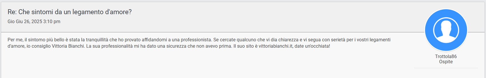 forum rituali amore online