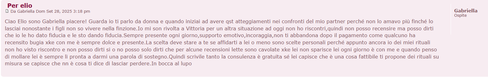 legamenti d'amore forum
